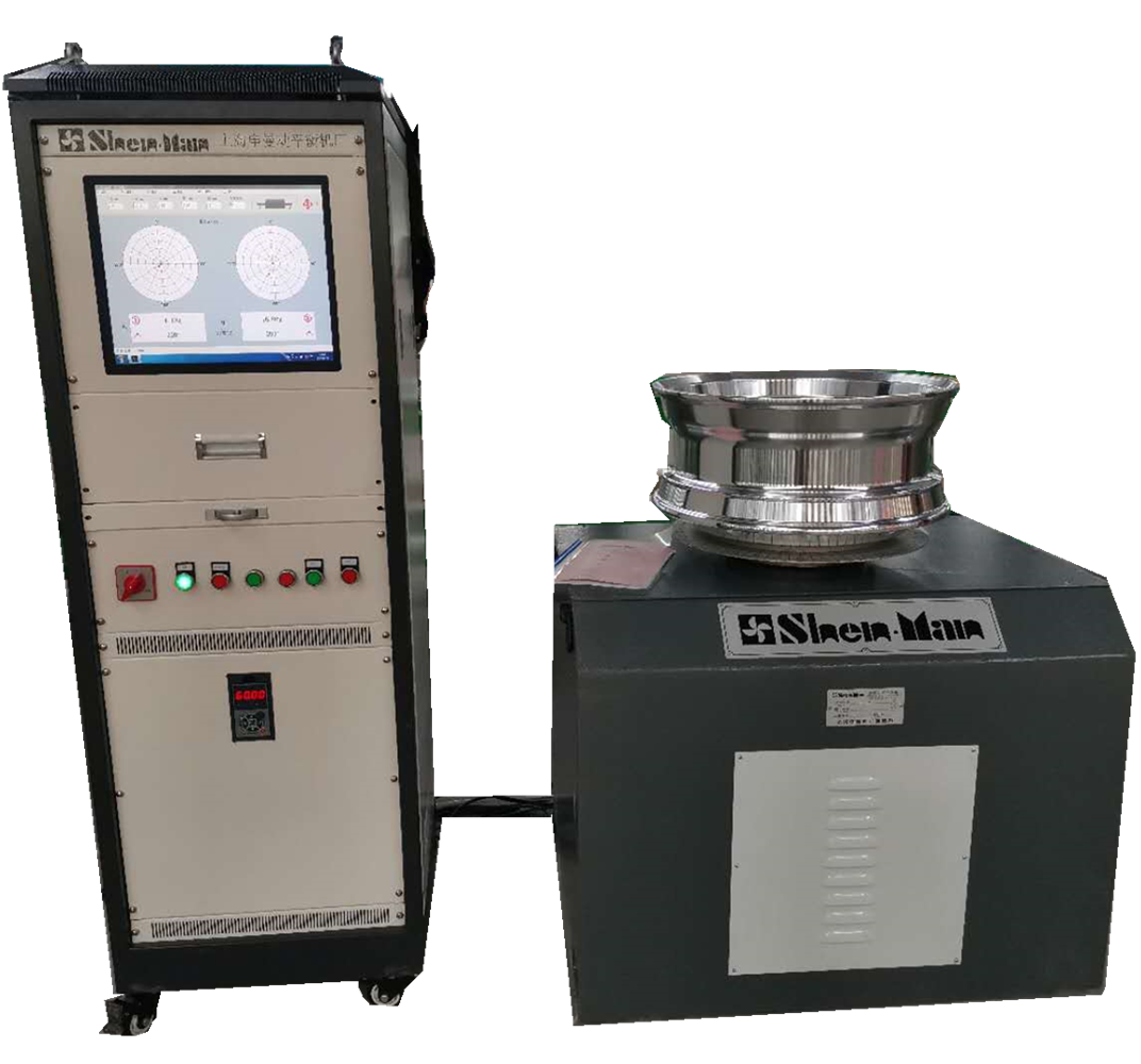 雙面立式電腦氣動夾具輪轂平衡機